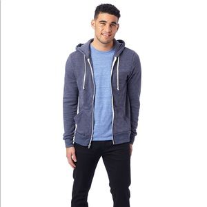 Alternative Rocky Eco-Fleece Zip Hoodie